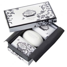 Set Saponette Portus Cale White Edition